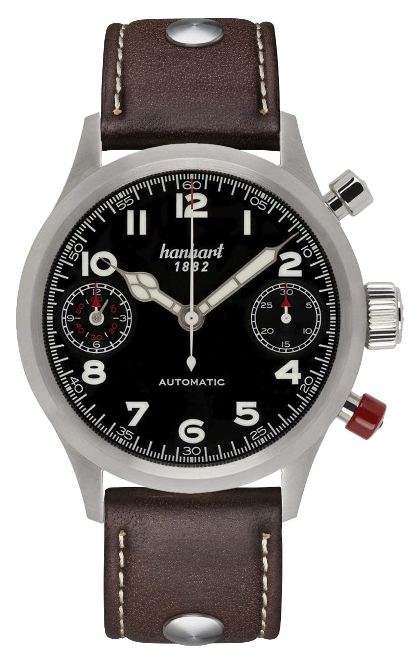 Hanhart 730.210-0110 PIONEER TwinDicator Automatic Watch