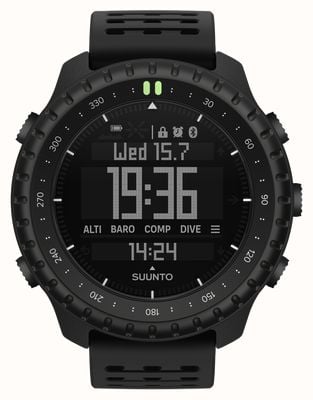 Suunto CORE 2 Classic ABC Outdoor Off-Grid Adventure Watch (49mm) All Black SS051569000