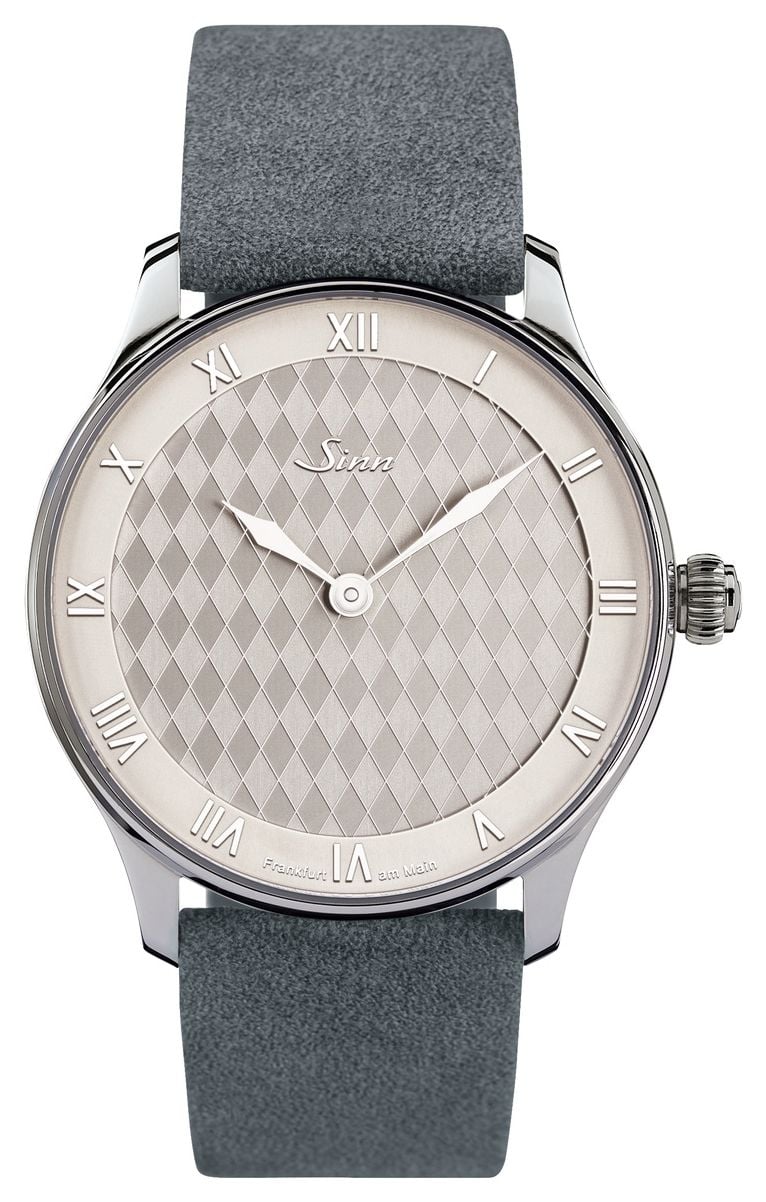Sinn 1746.012 1746 Heimat Classic | Grey suede strap Watch