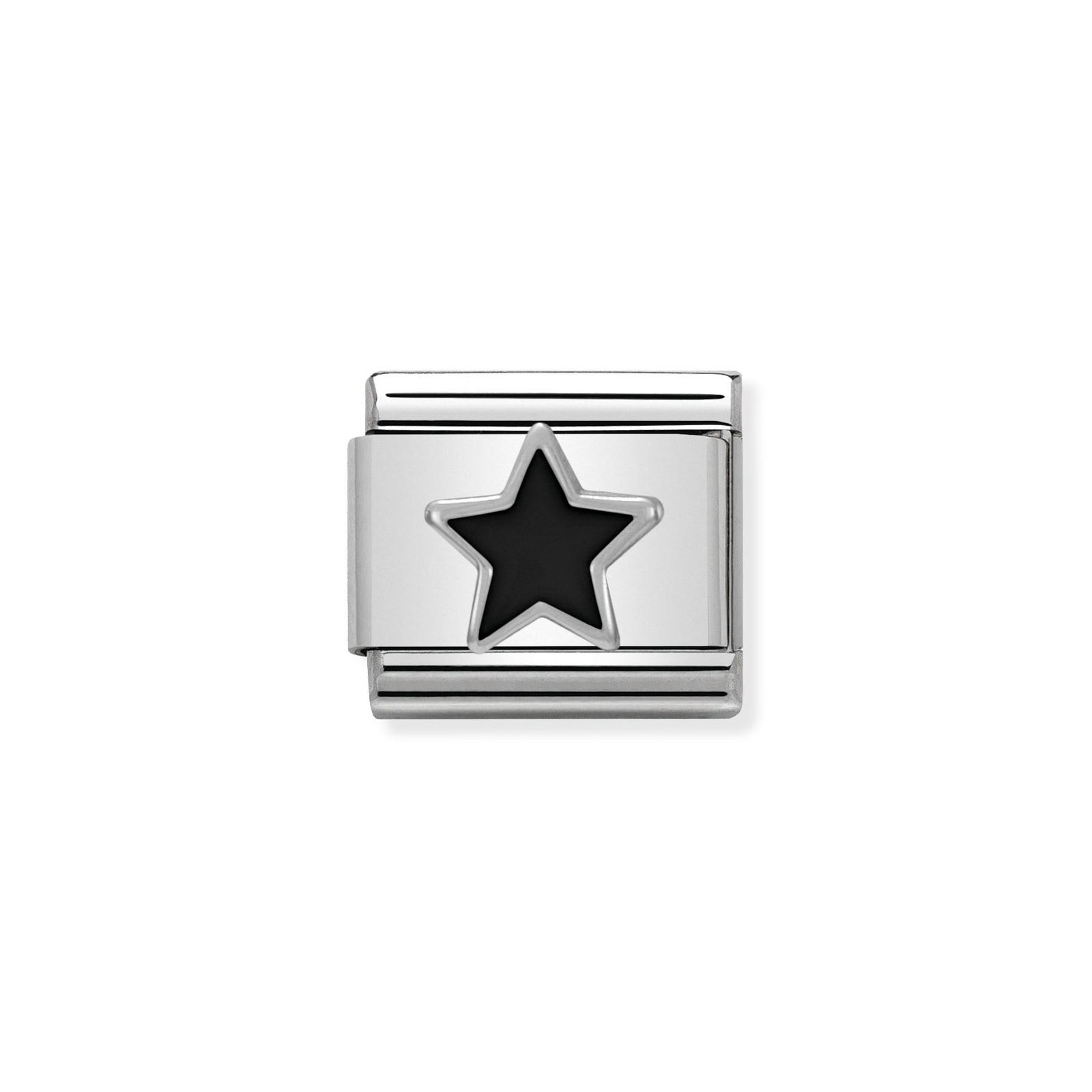 Nomination 330202/05 Classic Black Star Sterling Silver & Jewellery