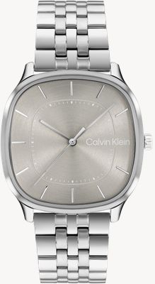 Calvin Klein CK Shape Quartz (37mm) Grey Sunray Dial / Stainless Steel Bracelet 25200581