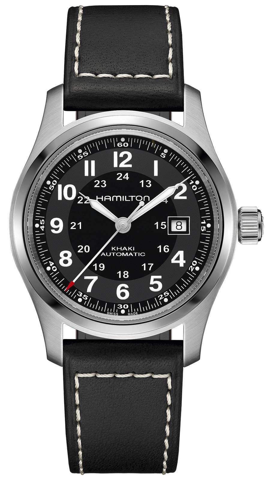 Hamilton H70605733 Khaki Field Automatic (42mm) Black Dial Watch