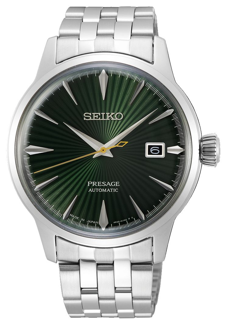 Seiko SRPE15J1 Presage Cocktail Time âMockingbird Watch