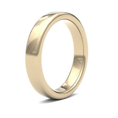 James Moore Wedding Ring  | 4mm | Heavy | Size Soft Court | AG_4GHS-9Y AG_4GHS-9Y