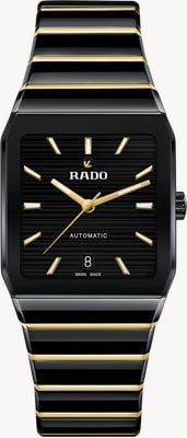 RADO Anatom Automatic (32.5mm) Black Dial / Black High-Tech Ceramic & Gold PVD Stainless Steel Bracelet R10200152