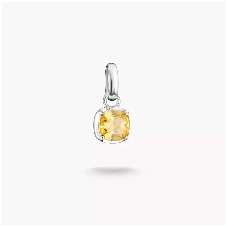 Thomas Sabo CC1339-051-4 Silver Charm Pendant Birthstone Jewellery