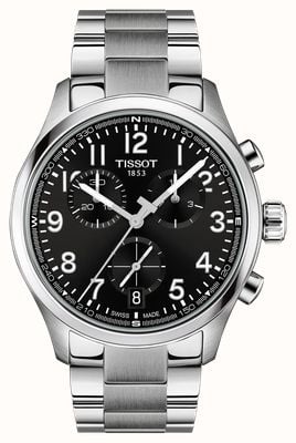 Tissot Chrono L Quartz (42mm) Black Dial / Stainless Steel Bracelet T1164171105200