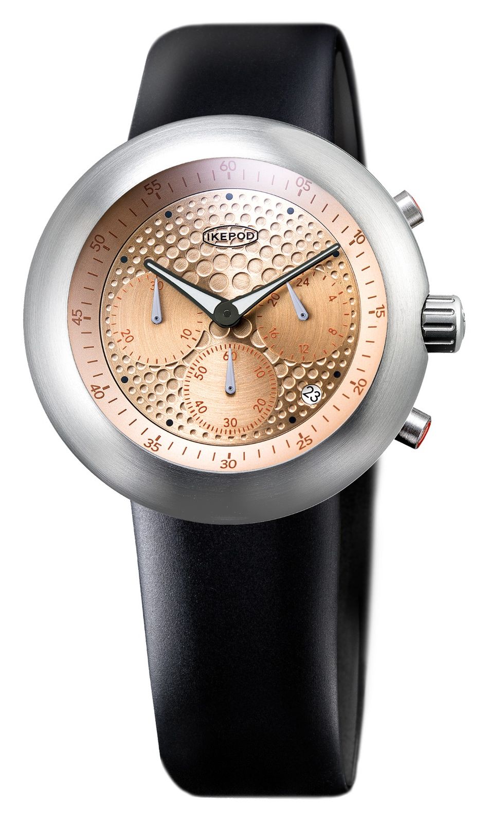 IKEPOD C003-SI-LB CHRONOPOD Gold Dots 003 (44mm) Gold Dial Watch