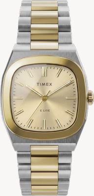 Timex Timex Quartz E Line 30mm Two-Tone Stainless Steel Bracelet TW6A00800