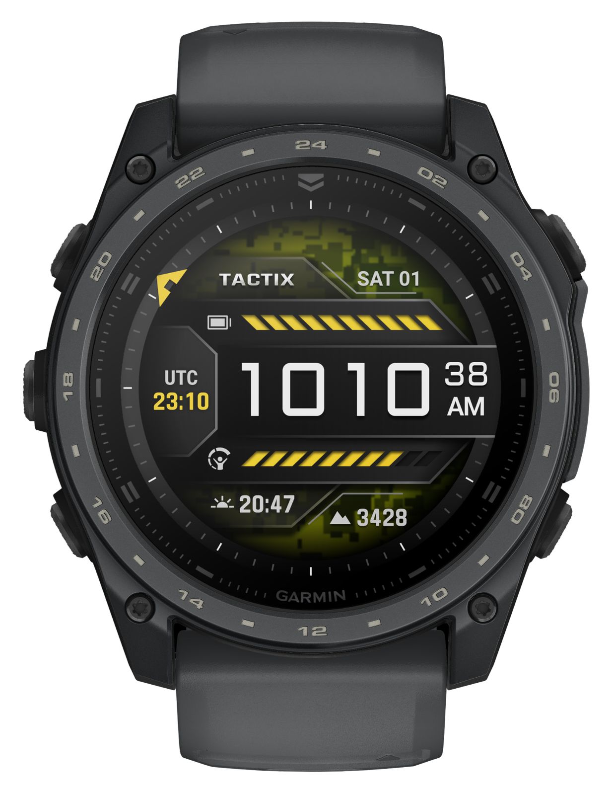 Garmin 010-04553-01 Tactix 8 51mm AMOLED Cerakote Coated Watch