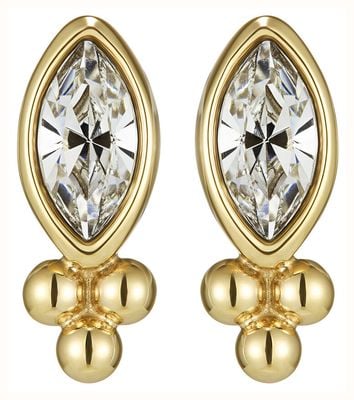 Olivia Burton Classic Dainty Gold-Plated Crystal-Set Stud Earrings 24100286