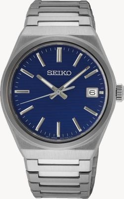 Seiko Classic 6N52 Quartz (39mm) Blue Dial / Stainless Steel Bracelet SUR555P1