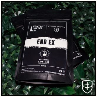 Elliot Brown x Contact Coffee Co. END EX 100g 100% Ground Coffee CONTACT-COFFEE