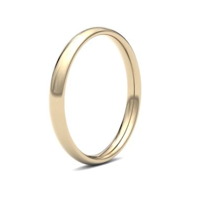 James Moore Wedding Ring  | 2.5mm | Medium | Size Traditional Court | AG_2.5LMC-9Y AG_2.5LMC-9Y