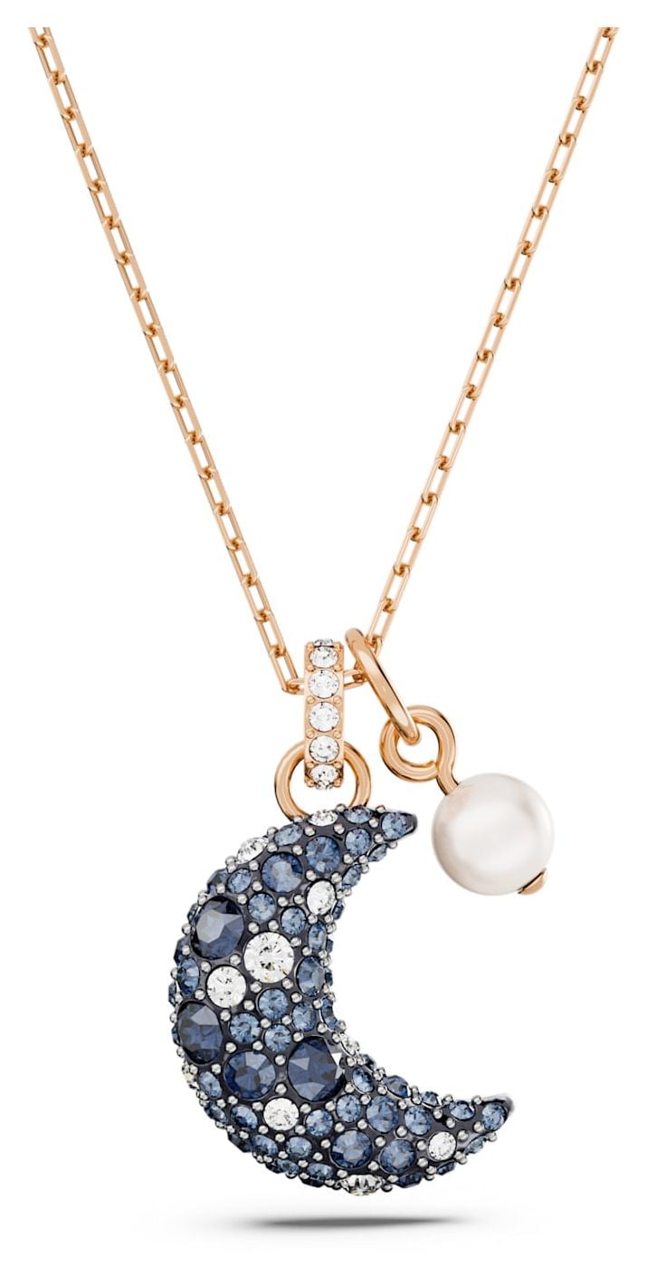 Swarovski 5671585 Luna Pendant Necklace Rose Gold-Tone Jewellery