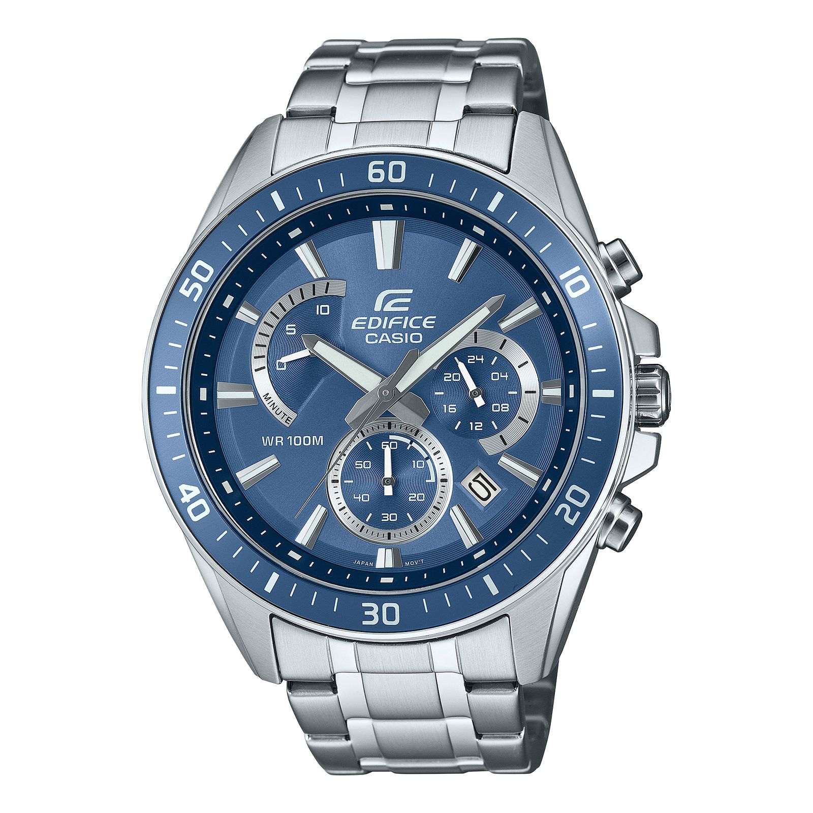 Casio EFR-552D-2AVUEF Edifice Chronograph (47mm) Blue Dial Watch