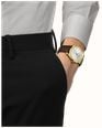 Tissot PR 100 Quartz (40mm) Silver Dial / Brown Leather Strap T1504103639100 - alternate view 2