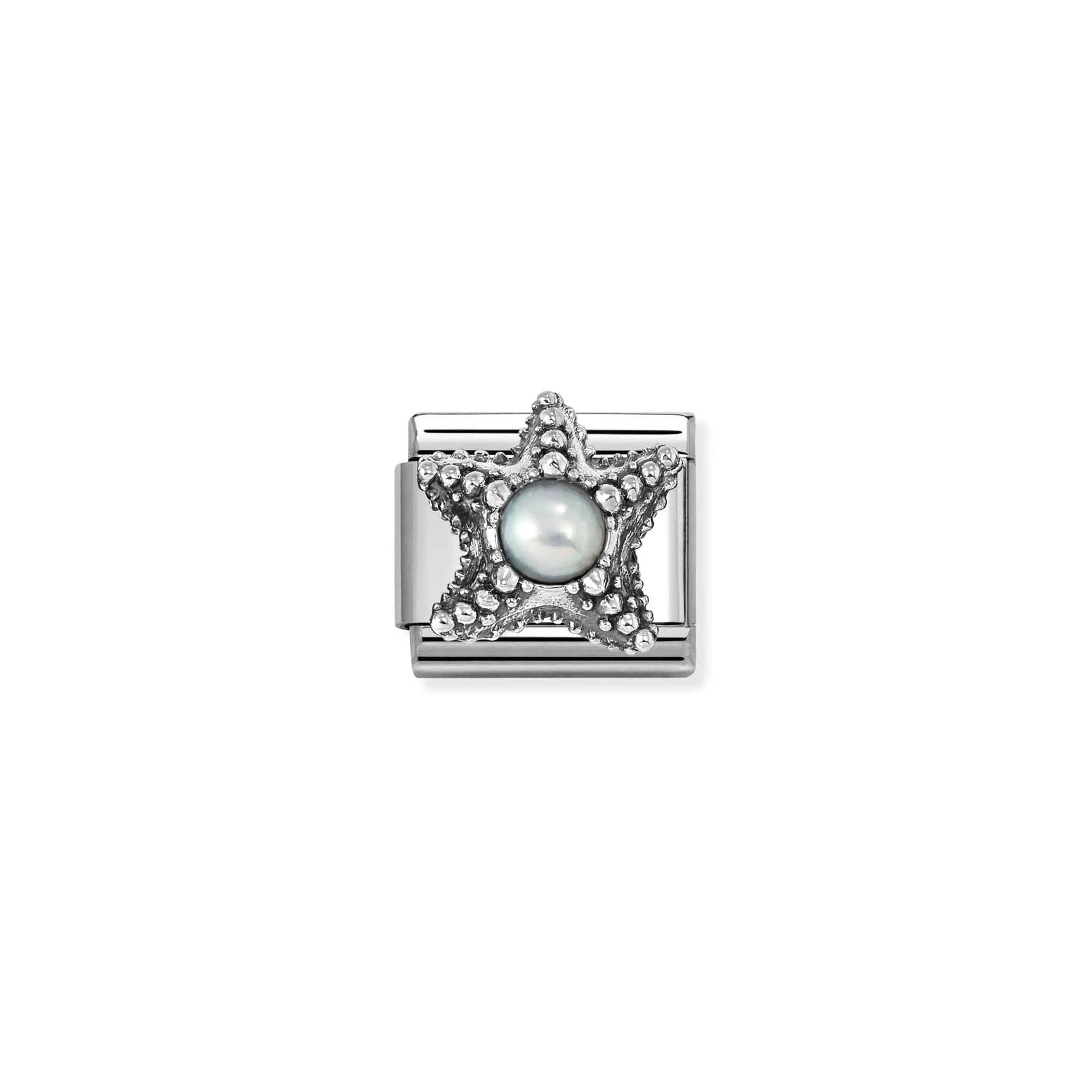 Nomination 330511/09 Classic Starfish White Pearl Charm Jewellery
