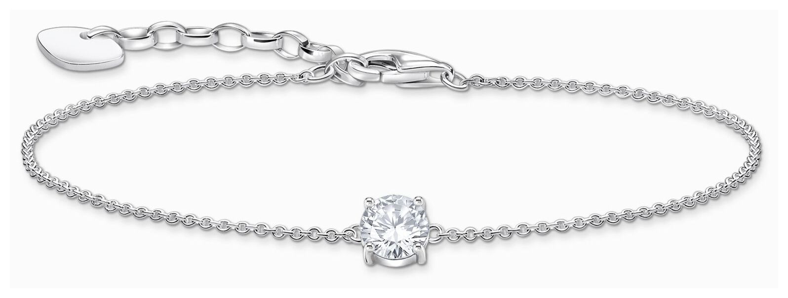Thomas Sabo A2156-051-14-L19V White Zirconia Solitaire Jewellery