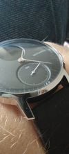 Customer picture of Withings Steel HR 36mm Black Silicone Strap HWA03B-36BLACK-ALL-INTER