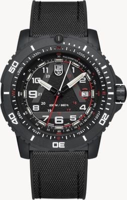 Luminox ICE-SAR 1080 Series (45mm) Black Dial / Black Rubber Textile Strap XL.1081