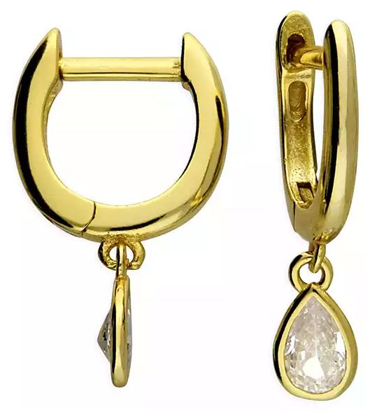 CME Leicester Limited H5530/Y Sterling Silver Gold Plated Jewellery