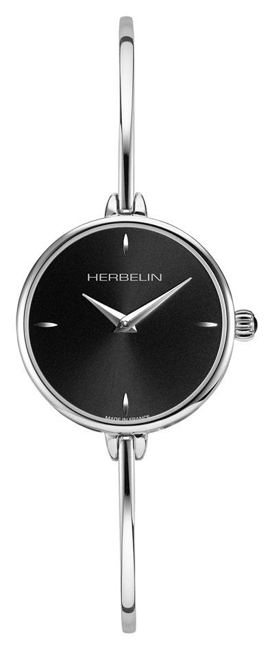 Herbelin 17206/B14 FIL Women's Black Dial Stainless Steel Watch