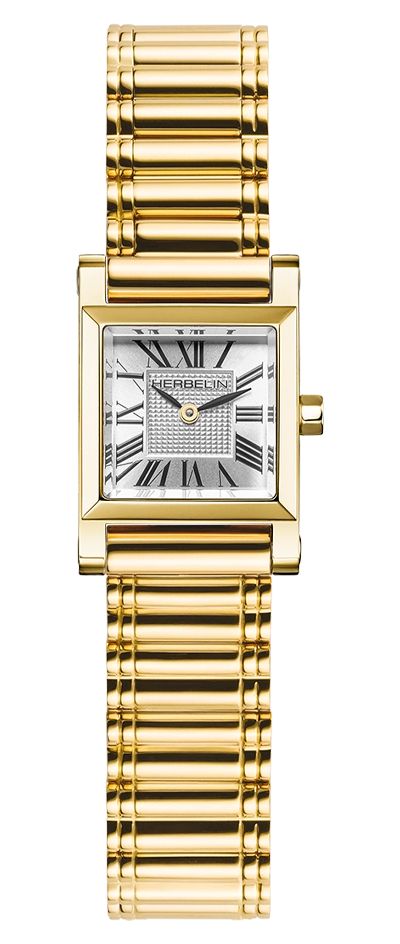 Herbelin A17144P01B2P AntarÃ¨s Square Quartz (19.4mm) Silver Watch
