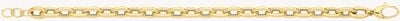 9ct Yellow Gold Hollow Bracelet BR693