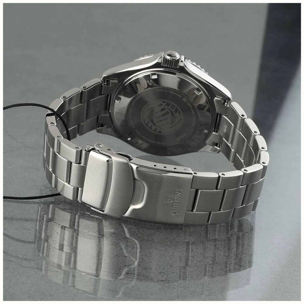 Orient Mako GMT Automatic Men's Stainless Steel Blue Dial 42mm RA-BC0003L30B - alternate view 5