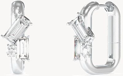 Guess Guess Womens Chandelier 13mm Multi Stones Huggies UBE05361RH