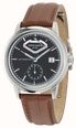 Aston Martin TS3 Timeless Power-Reserve Automatic (40mm) Black Dial / Brown Leather Strap MTTS3F602 - alternate view 2