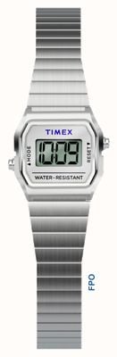 Timex Teeny Tiny Timex endorsed by Dimepiece (20mm) Digital Dial / Stainless Steel Bracelet TW2Y46500