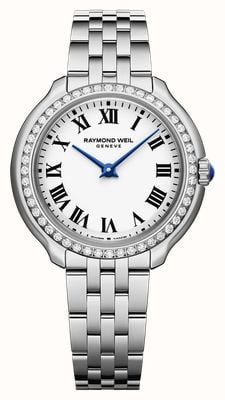 Raymond Weil Toccata Heritage Diamond (28mm) White Dial / Stainless Steel Bracelet 5250-STS-00650