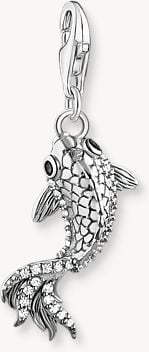 Thomas Sabo Charm Pendant Koi With Zirconia Stones Silver 2170-643-21