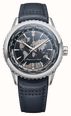 Raymond Weil Freelancer World-Traveller GMT Limited Edition (40mm) Blue 'World Map' Dial / Blue Leather Strap 2762-STC-02026