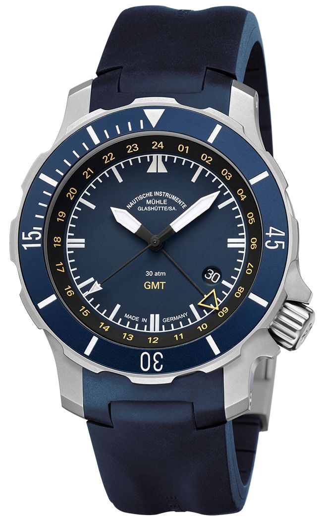 MÃ¼hle GlashÃ¼tte M1-28-62-KB-II Seebataillon GMT (45mm) Watch