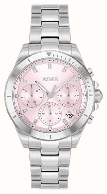 BOSS ALLEY SPORT LUX (36mm) Pink Dial / Stainless Steel Bracelet 1502825
