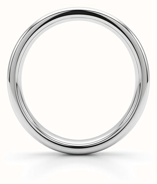 Round Brilliant Natural Diamond 18ct White Gold Half Eternity Ring JM9533 - alternate view 3