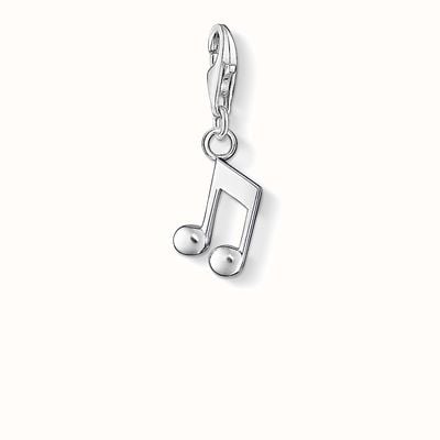 Thomas Sabo Note Charm 925 Sterling Silver 0846-001-12