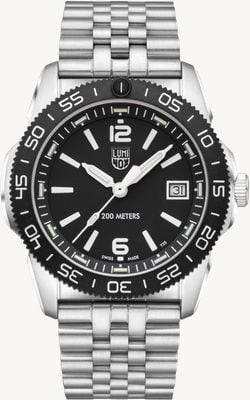 Luminox Pacific Diver Ripple (39mm) Black Dial / Stainless Steel XS.3122M