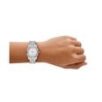 Emporio Armani Three-Hand Quartz (32mm) Pink Mother-of-Pearl Dial / Stainless Steel Bracelet AR11802 - alternate view 2