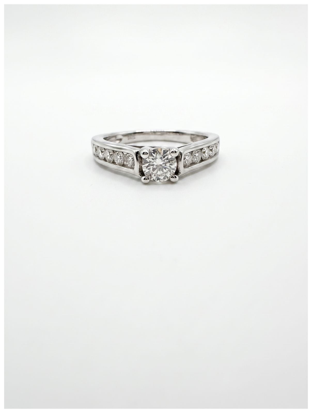 James Moore & Co JM1823 18k White Gold Diamond Set Ring Jewellery