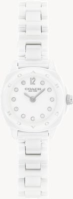 Coach KITT 21mm white ceramic ladies watch 14504662