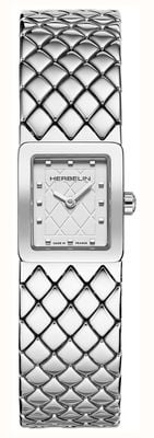 Herbelin Women's Ruban (18.6mm) Silver Dial / Stainless Steel Bracelet 17596B11