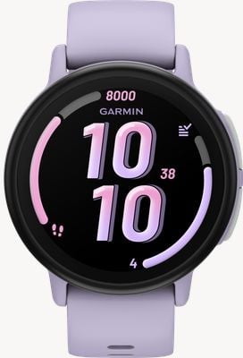 Garmin Bounce 2 - LTE Connected Kids Smartwatch (43mm) Light Purple with Light Purple Silicone Band 010-03399-01