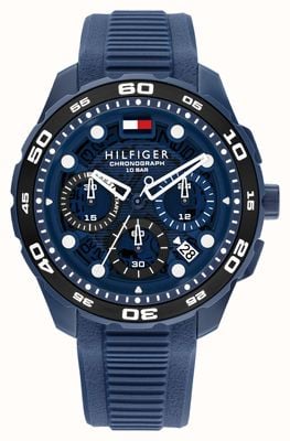 Tommy Hilfiger TH-Regatta (44mm) Blue Dial / Blue Silicone Strap 1792232