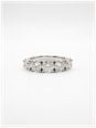 2ct Round Brilliant Natural Diamond Platinum Five Stone Ring RWP4415