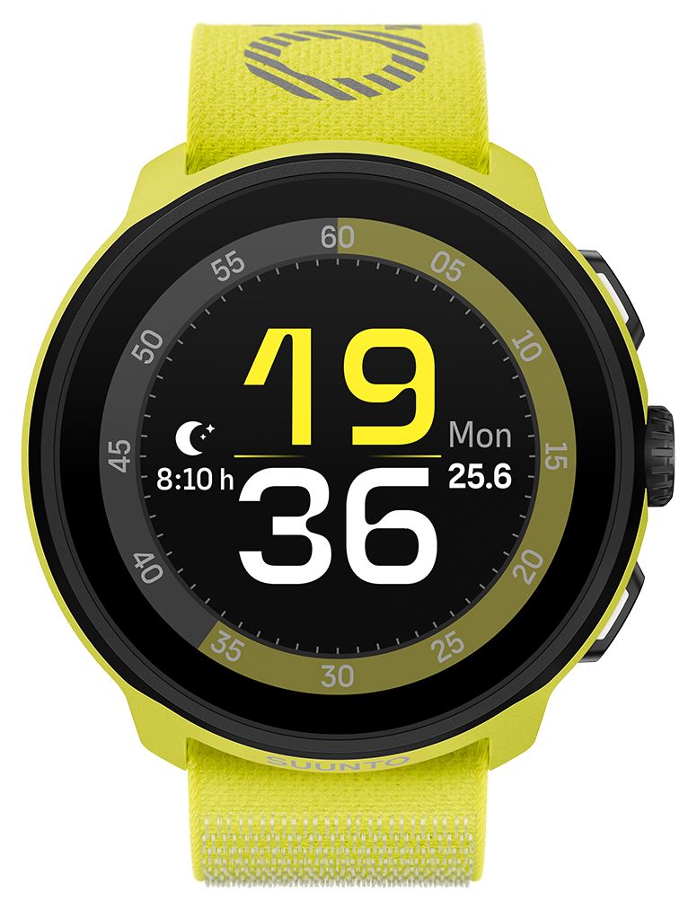 Suunto SS051111000 RUN Lightweight AMOLED Running Watch (