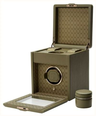 WOLF WOLF Earth Single Watch Winder Olive 190341 - alternate view 4